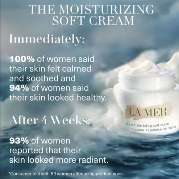 🆕 NIB 🐠 La Mer The Moisturizing Soft Cream Moisturizer Deluxe MINI (7mL) - Picture 3 of 4